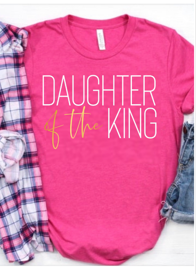 Daughter of the King Tee - Clothed in Grace
