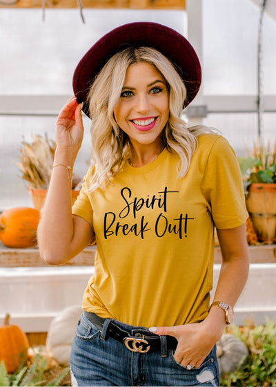 Spirit Break Out tee - Clothed in Grace