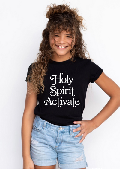 Holy Spirit Activate KIDS TEE - Clothed in Grace