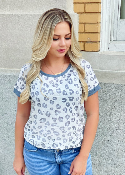 Animal print boutique top - Clothed in Grace