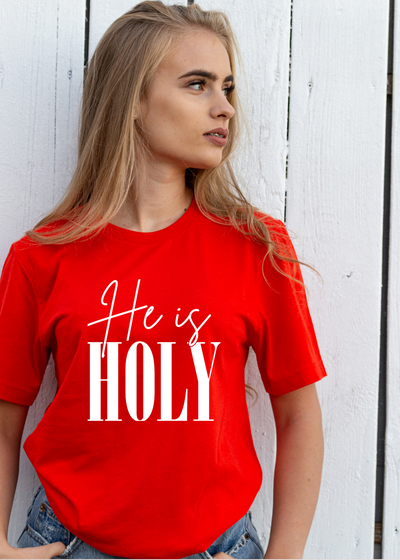 He Is Holy - Tee - Clothed in Grace