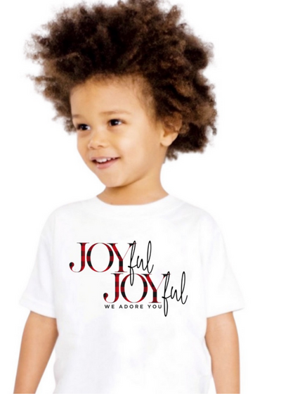 Joyful Joyful kids tee - Clothed in Grace