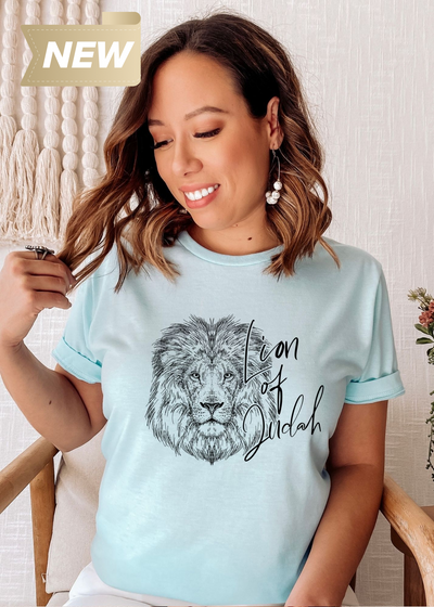 Lion of Judah tee - Clothed in Grace