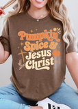 Pumpkin Spice & Jesus Christ Tee