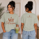 Not Lukewarm Front & Back Tee