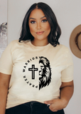 Prayer Warrior Lion Tee