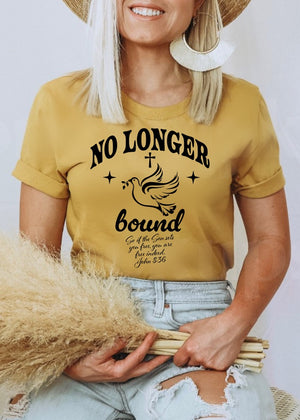 No Longer Bound Tee - Clothed in Grace