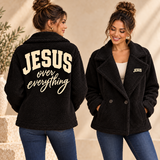 Jesus Over Everything Fleece Jacket