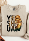 Yeshua Sweatshirt - Clothed in Grace