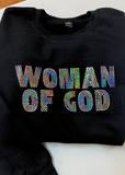 Woman of God jeweled Sweatshirt