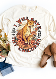 I Will Save Thy Children Longsleeve - Clothed in Grace