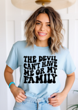 My Family Decree Tee- devil can’t have me - Clothed in Grace