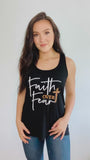 Faith over Fear Animal Print TANK