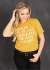 I Know the Plans Tee - Clothed in Grace