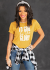 To God Be The Glory Tee - Clothed in Grace