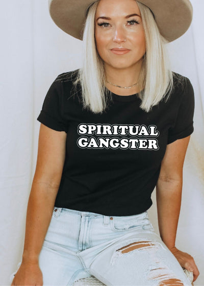 Spiritual Gangster tee - Clothed in Grace