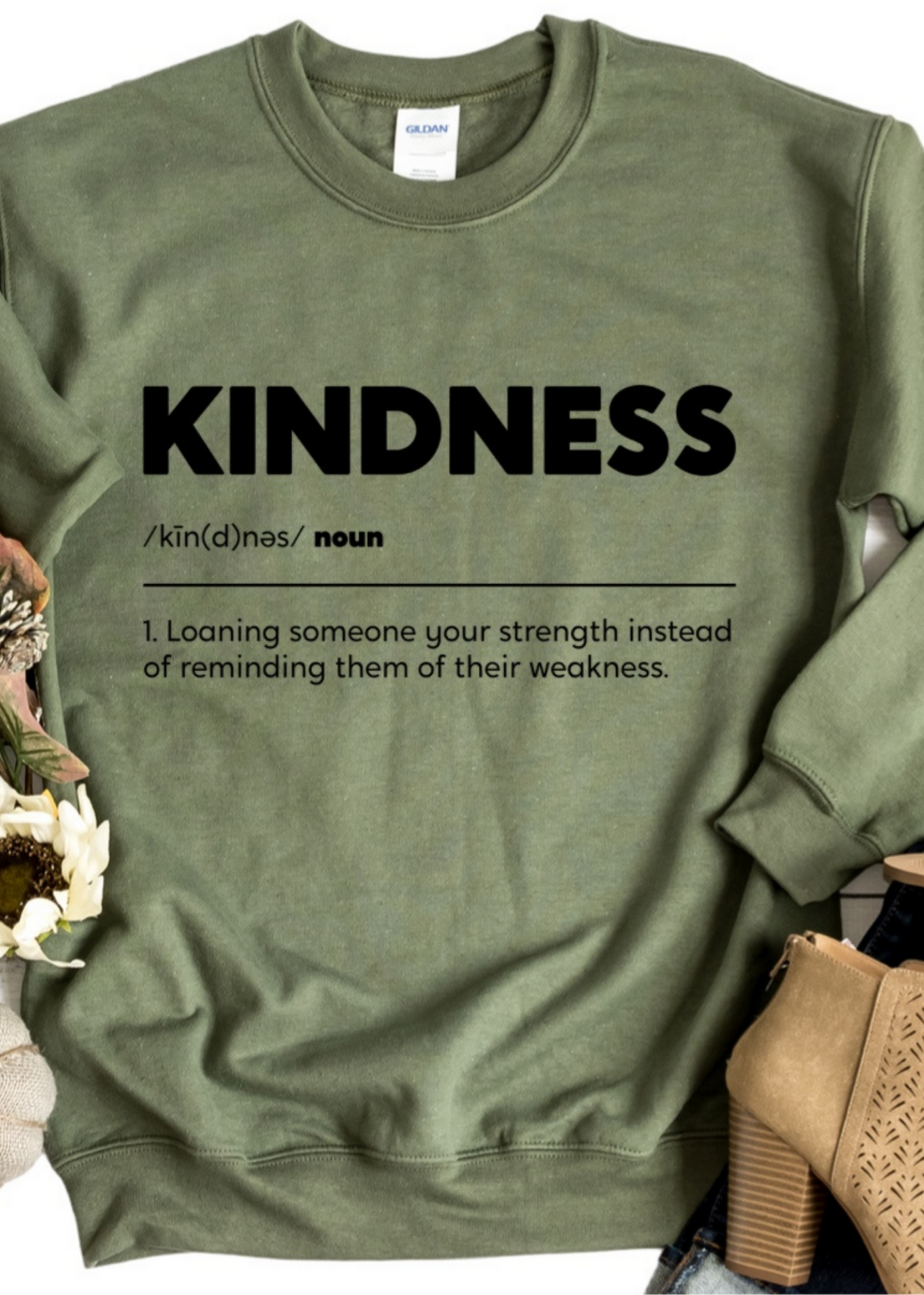 Nothing but 2025 kindness sweatshirt