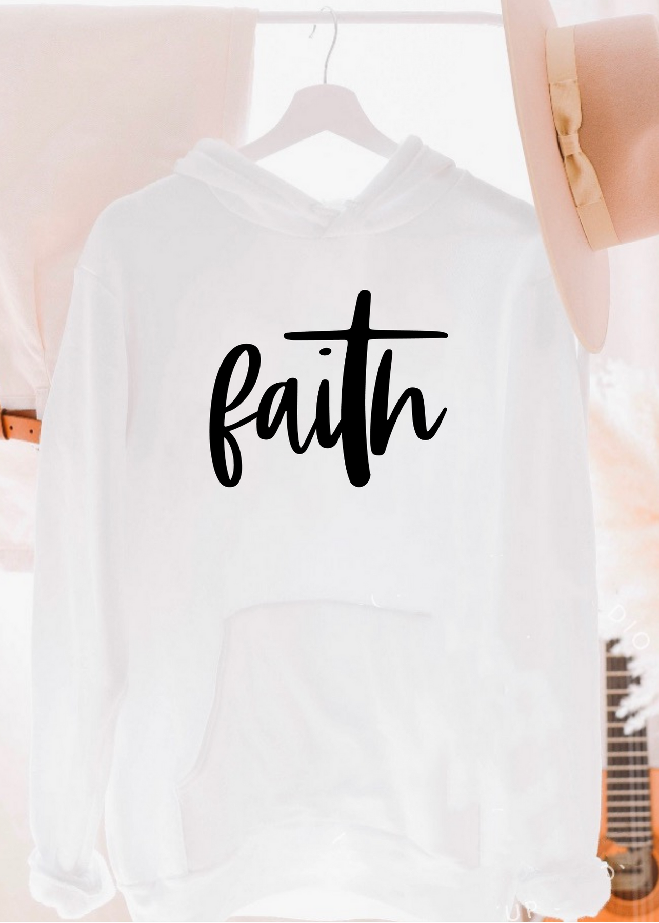 Women's faith 2025 hoodie sweatshirt