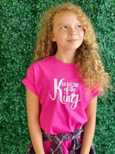 Daughter of the King- Kids tee - Clothed in Grace