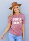 Power In The Name Of Jesus Tee - Clothed in Grace