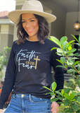 Faith Over Fear Long Sleeve - Clothed in Grace