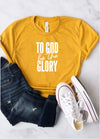 To God Be The Glory Tee - Clothed in Grace