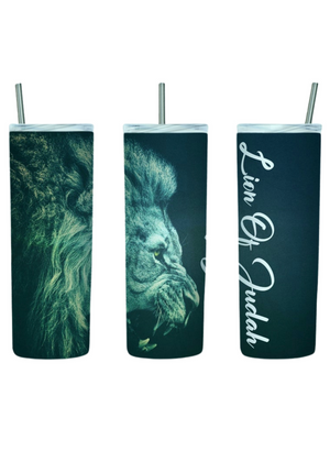 Lion of Judah TUMBLER - Clothed in Grace