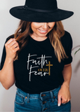 Faith over Fear Tee - Clothed in Grace