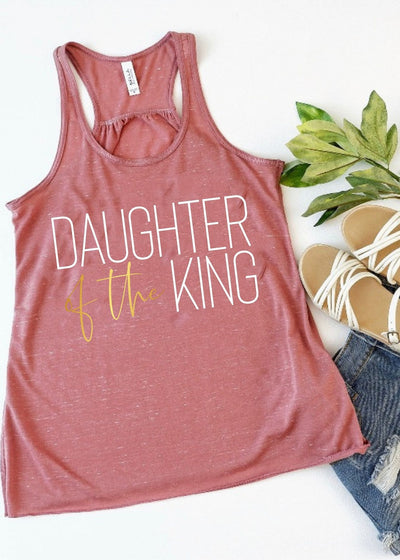 Daughter of the king - Tank top - Clothed in Grace