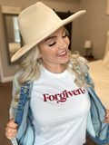 Forgiven Tee - Clothed in Grace