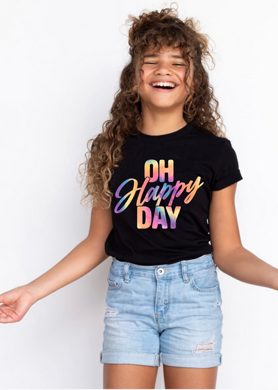 Oh Happy Day KIDS tee - Clothed in Grace