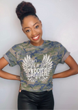 Camouflage Glory Carrier Tee - Clothed in Grace