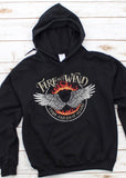 Fire & Wind Hoodie - Clothed in Grace