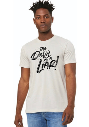 The Devil is a Liar Tee - Clothed in Grace