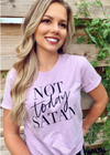 Not Today Satan Tee - Clothed in Grace