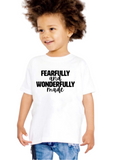 Fearfully and Wonderfully KIDS Tee - Clothed in Grace