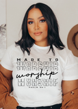 Made To Worship Tee - Clothed in Grace