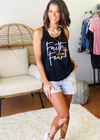 Faith over Fear Animal Print TANK - Clothed in Grace