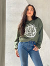 May the Fire on the Altar Sweatshirt - Clothed in Grace