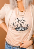 Under His Wings Tee - Clothed in Grace