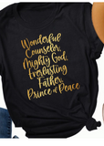 Wonderful Counselor Tee - Clothed in Grace