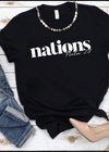 Nations Psalm 2:8 Tee - Clothed in Grace