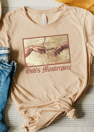 Gods Masterpiece tee - Clothed in Grace