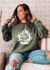 May the Fire on the Altar Sweatshirt - Clothed in Grace