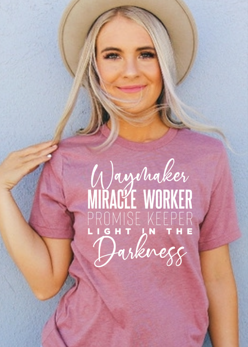 Waymaker Tee – Clothed in Grace