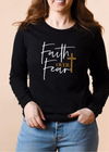 Faith Over Fear Long Sleeve - Clothed in Grace