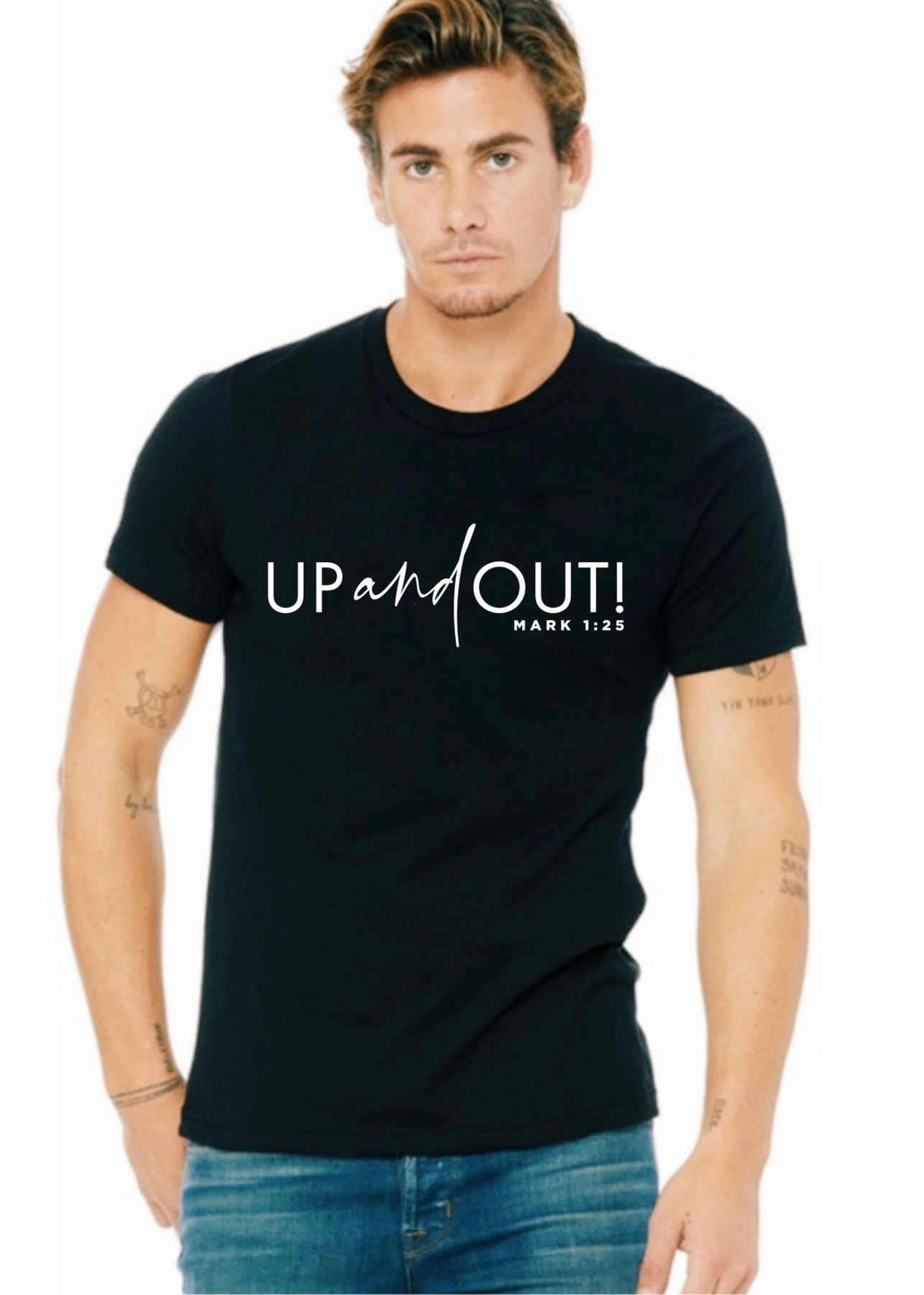 Up and Out! Tee – Clothed in Grace