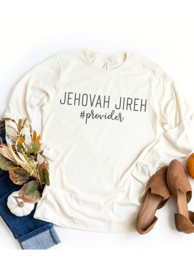 Jehovah Jireh - long sleeve - Clothed in Grace