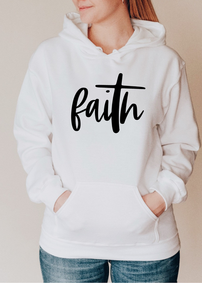 Faith Hoodie - Clothed in Grace