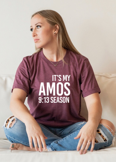 It’s My Amos 9:13 Season tee - Clothed in Grace